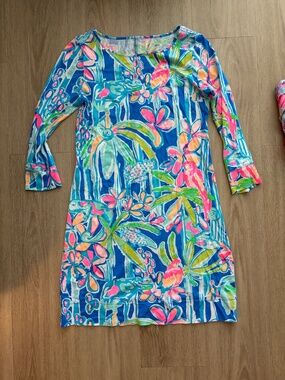 Lilly Pulitzer The Marlowe Dress in Pop Up Jungle Hoppin - Size XS